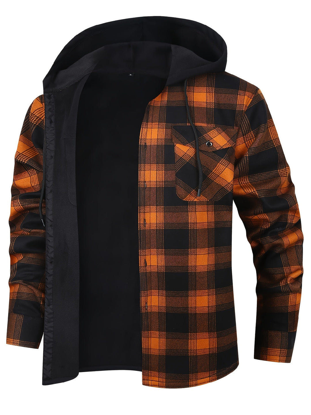 Desmond | Hoodie-rutig skjorta jacka