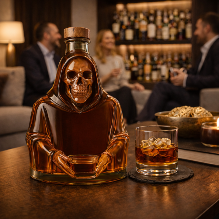Roger | Whiskyflaska Dödsdesign
