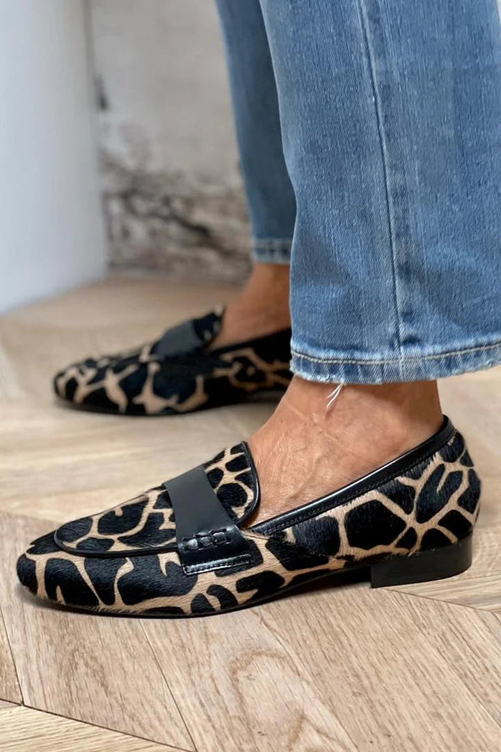 Myrtle | Elegant Djurtryck Loafer