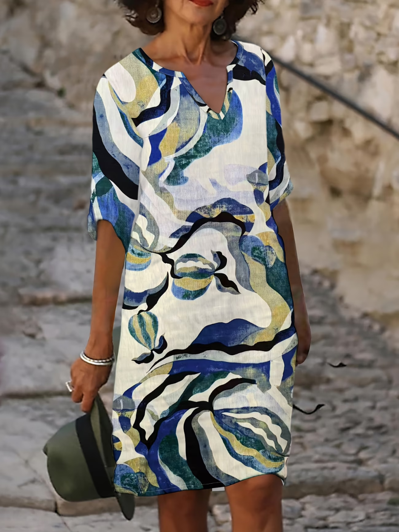 Colette | Konstfull Sommarklänning