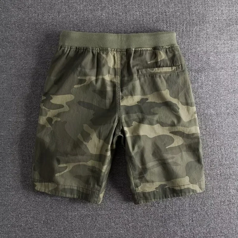Nathan | Avslappnade Camo Shorts