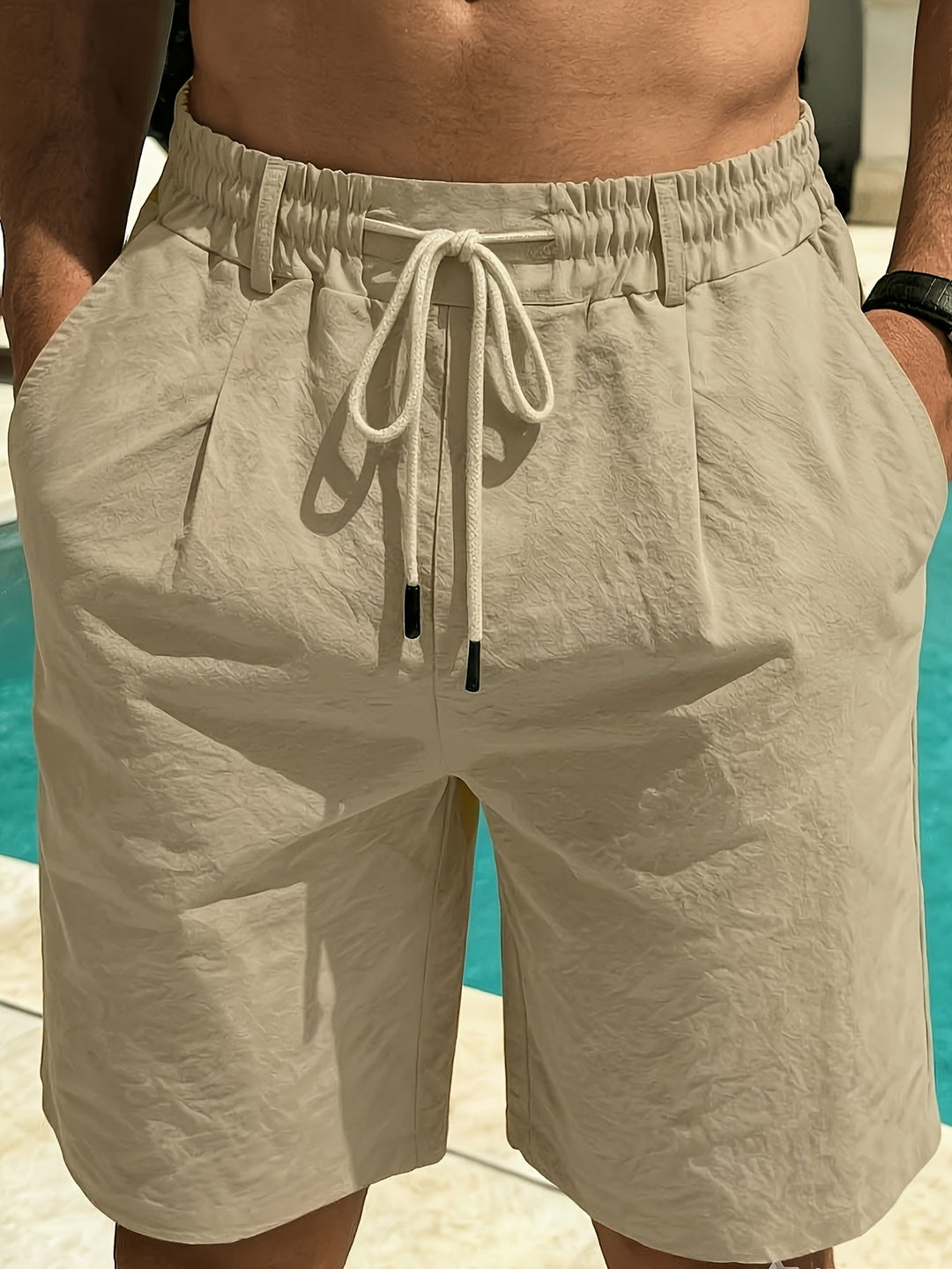 Trevor | Avslappnade Dragsko Shorts