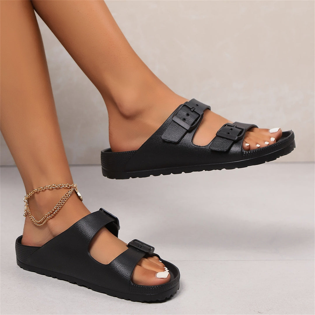 Simone | Dubbelspänne Komfort Sandaler