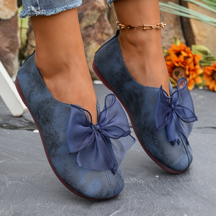 Cecilia | Båge-Accent Slip-On Flats