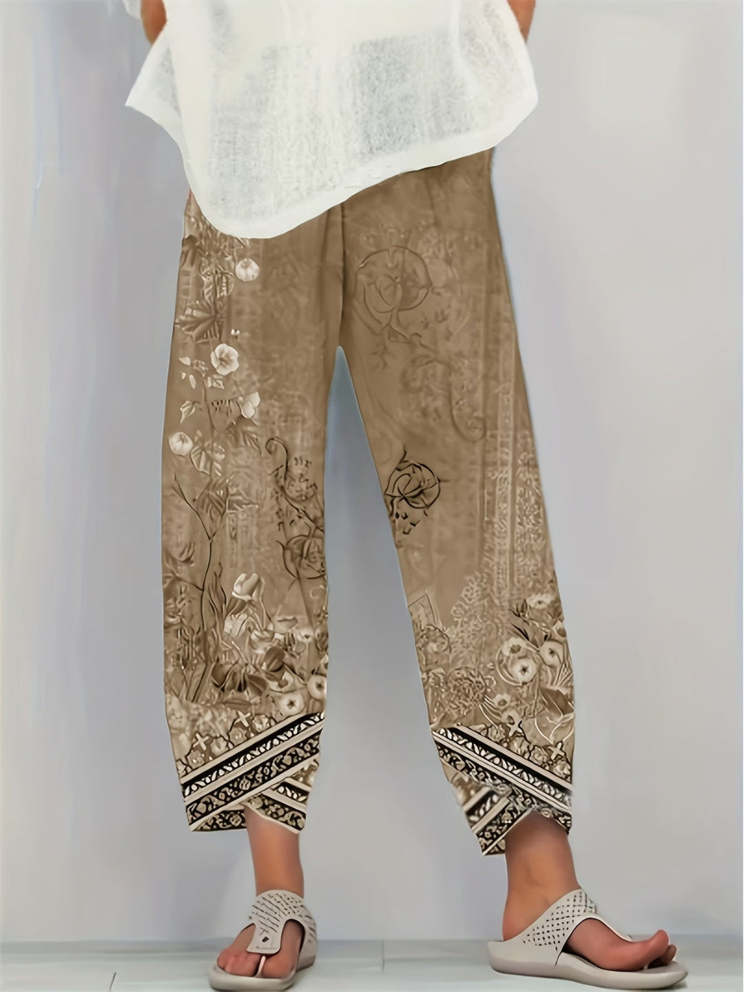 Meredith | Botaniska Croppade Byxor