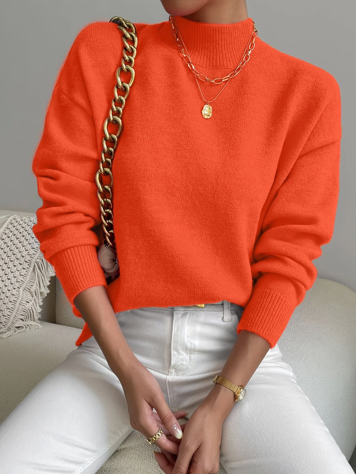 Lorelei | Förfinad Mock Neck Tröja