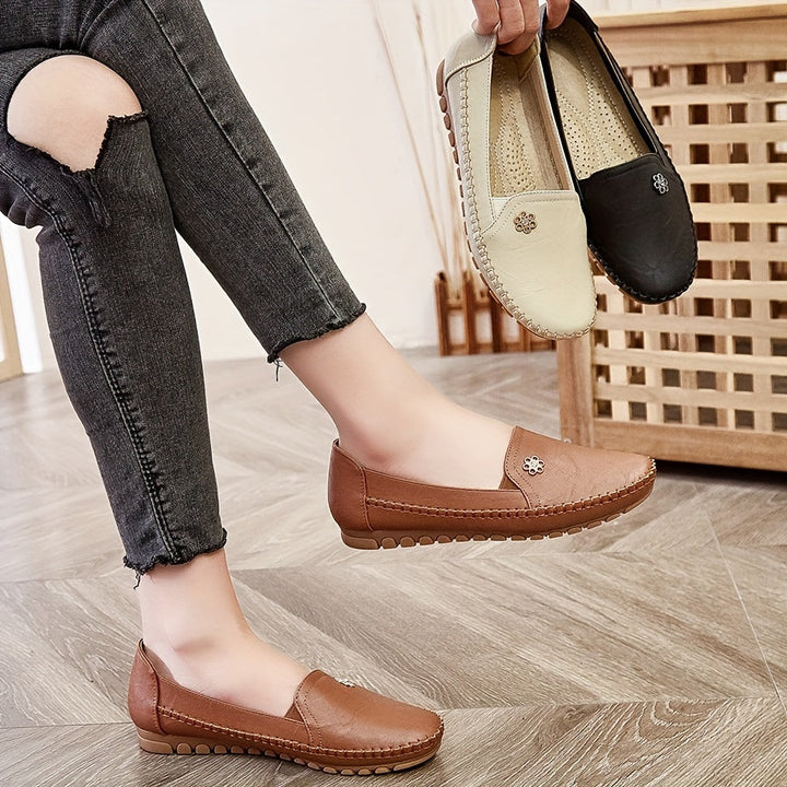 Charlene | Mjuka Slip-On Loafers