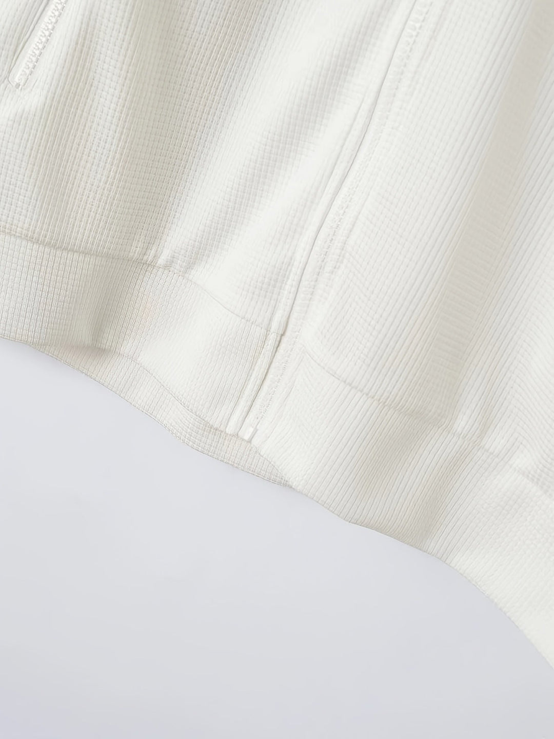 Cameron | Texturerad Zip Jacka