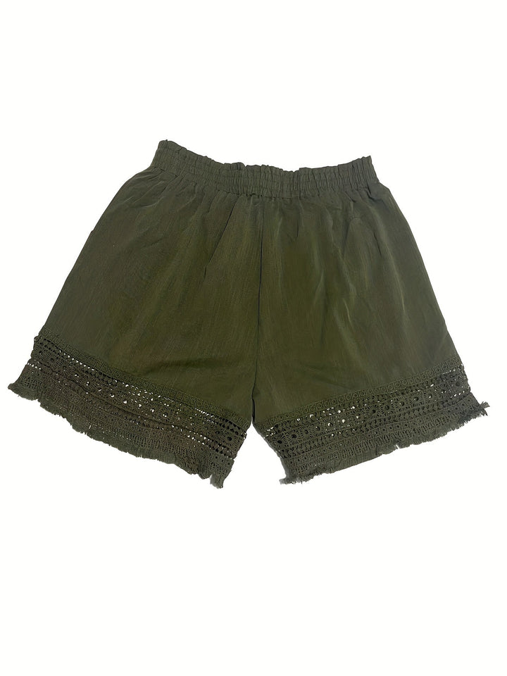 Rosmarin | Papperspåse Shorts med Spetskant