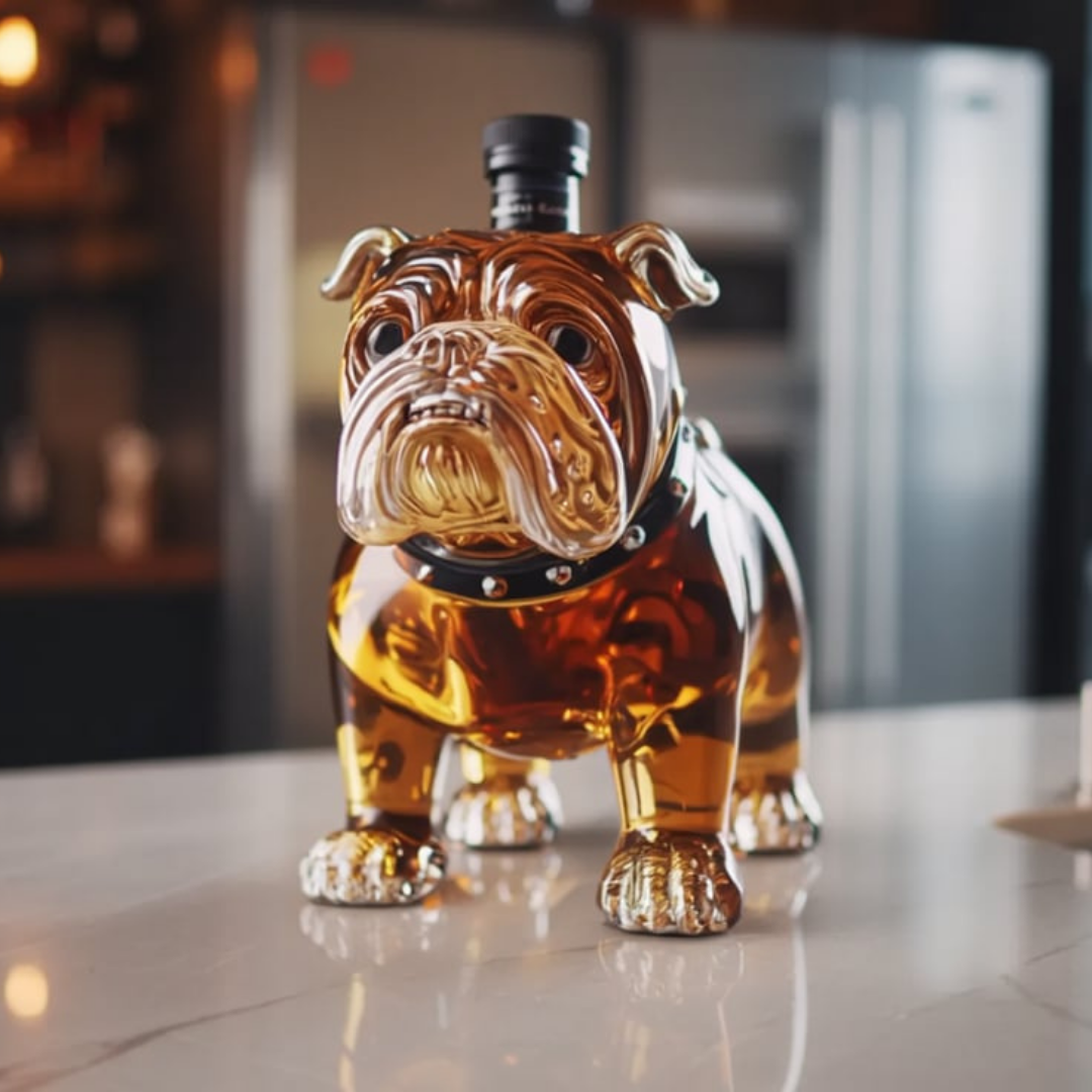 Frank | Whiskyflaska Bulldogdesign