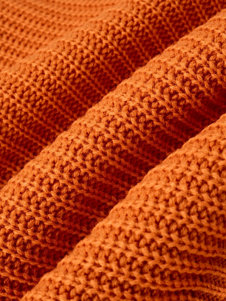 Eileen | Mysig Ribbad Stickad Tröja