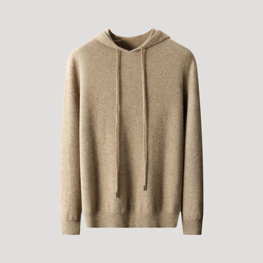 Ronan | Mjukstickad Hoodie