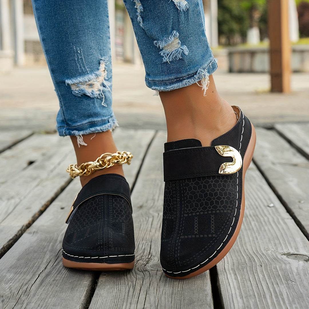 Bernadette | Dämpade Wedge Träskor