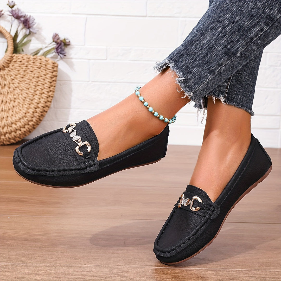 Nora | Elegant Spänne Loafers