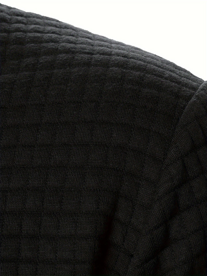 Raymond | Texturerad Zip-Up Bomberjacka