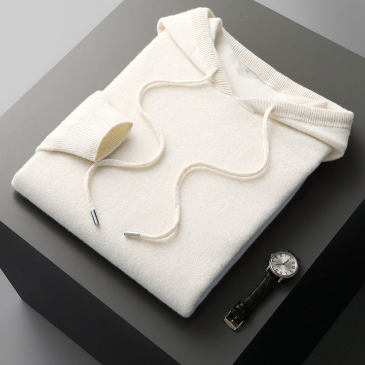 Ronan | Mjukstickad Hoodie