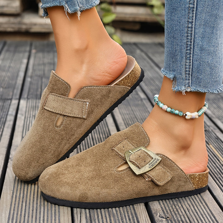 Winona | Slip-On Mules med Spänne