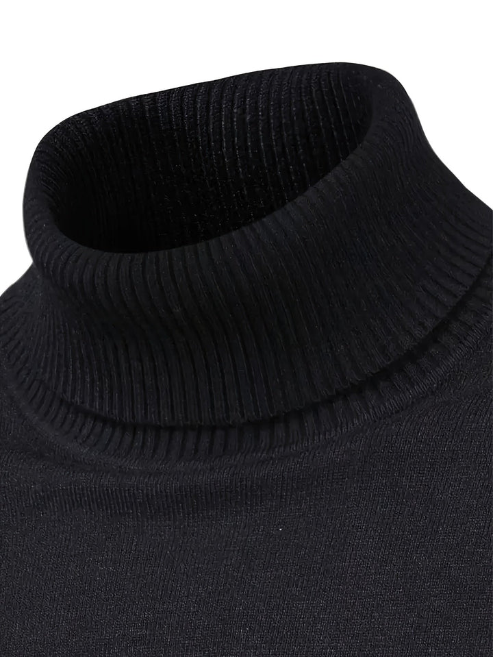 Malcolm | Klassisk Mock-Neck Tröja