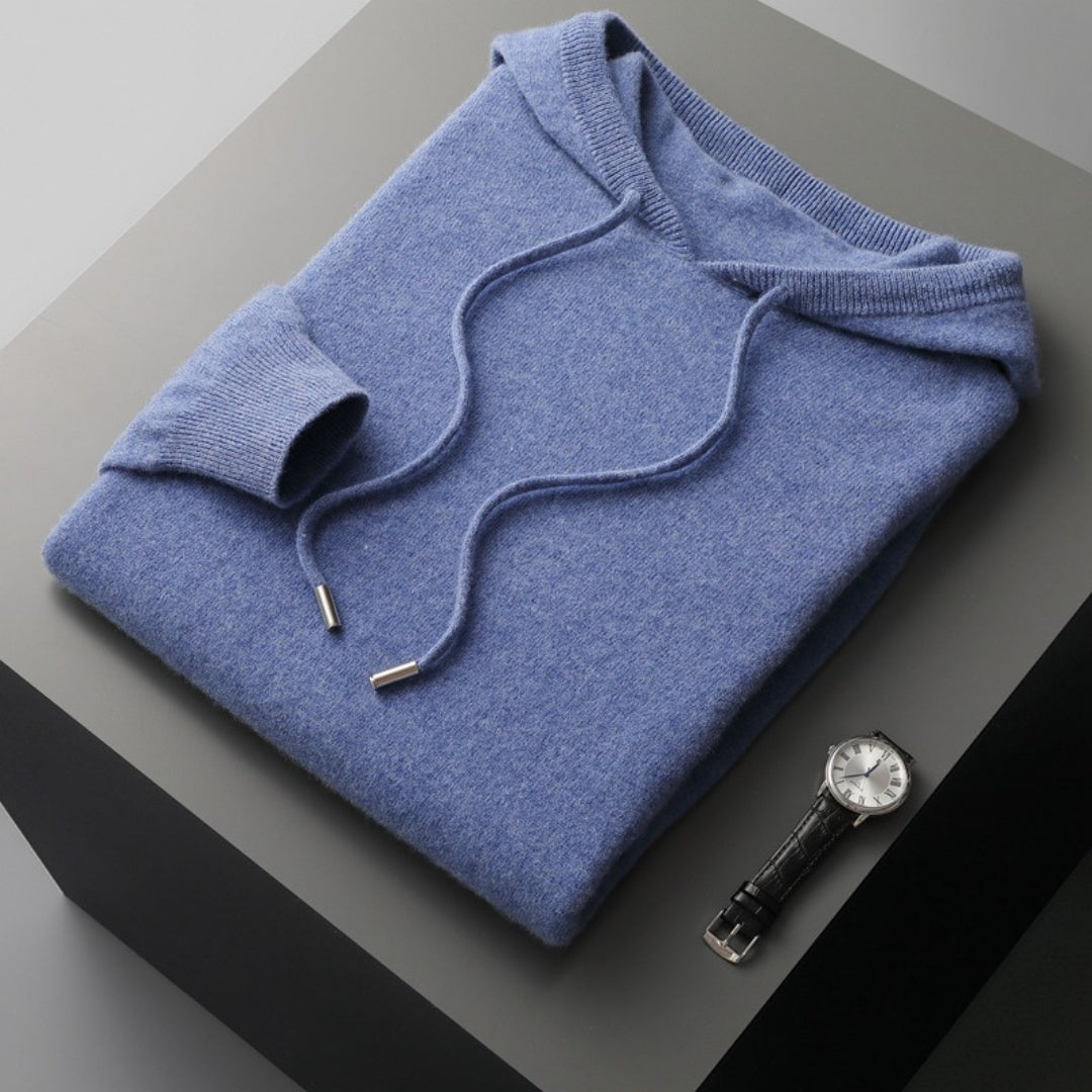 Ronan | Mjukstickad Hoodie