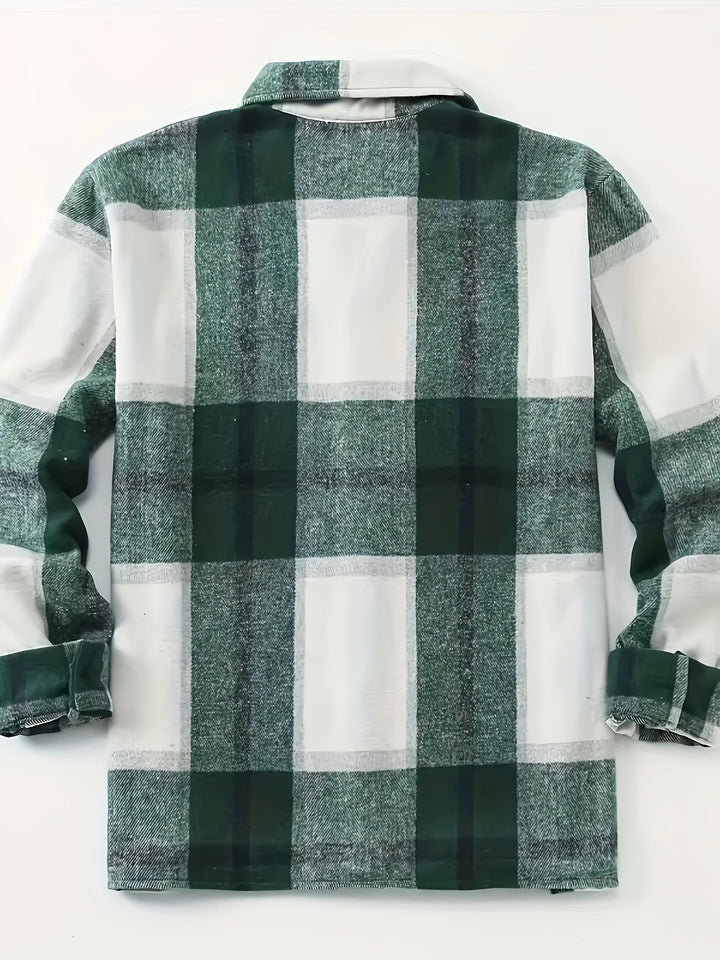 Corbin | Robust Rutigt Overshirt