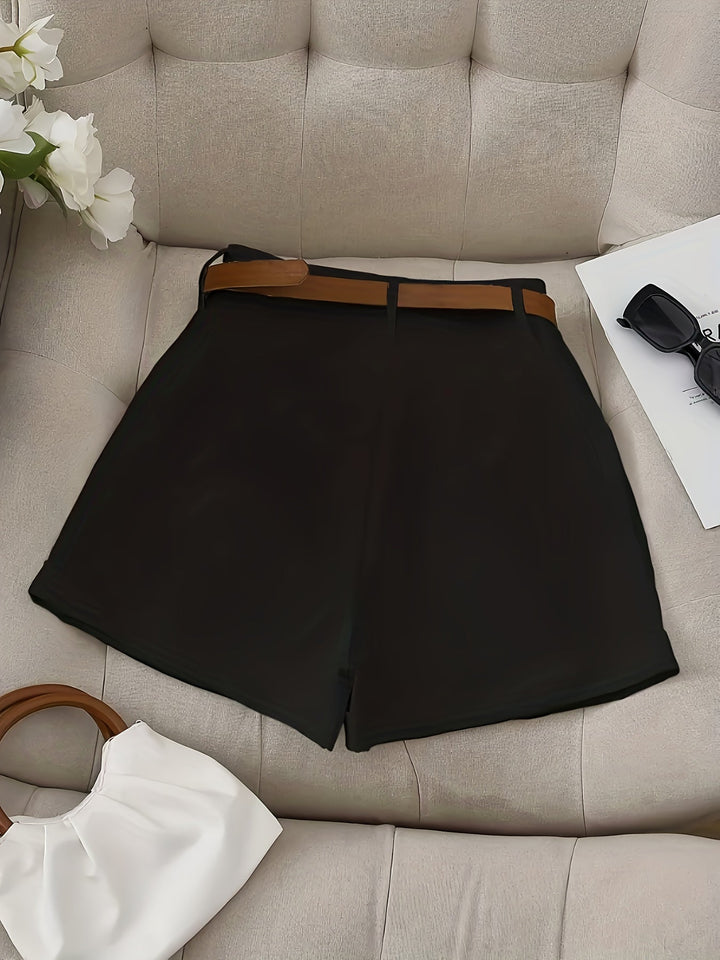 Blythe | Skräddarsydda Högmidjade Shorts med Bälte