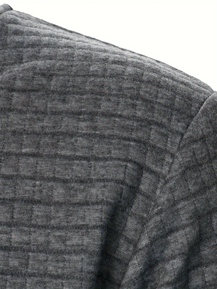 Raymond | Texturerad Zip-Up Bomberjacka