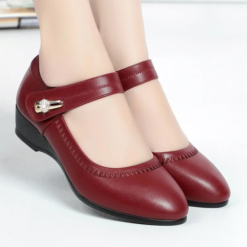 Monica | Elegant Mid-Heel Komfortskor