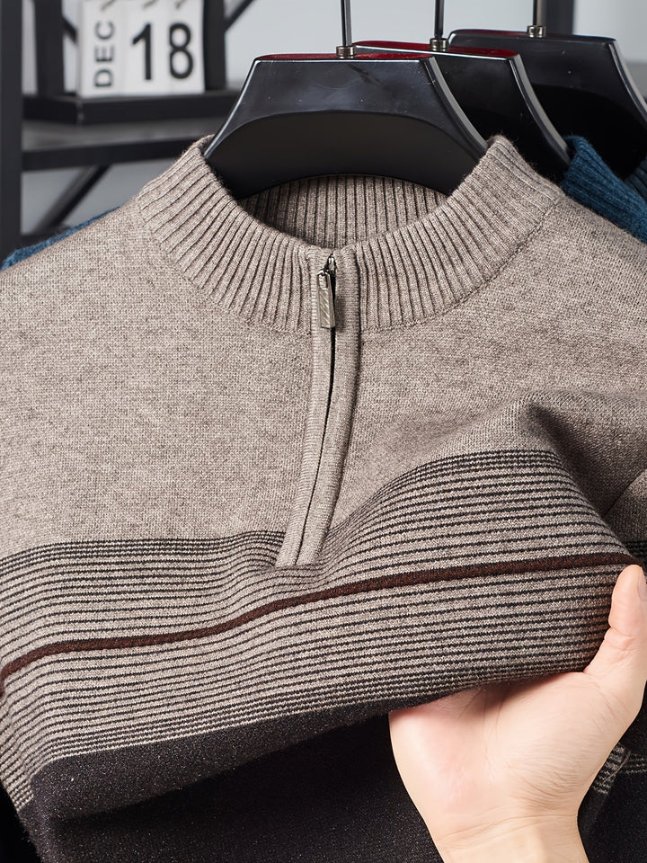 Oscar | Zip-Neck Tröja