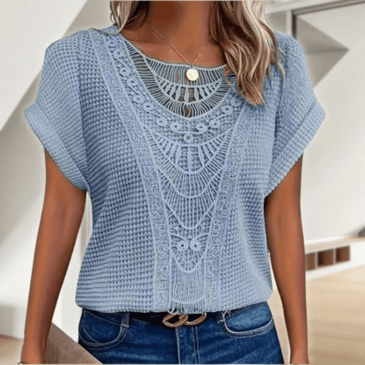 Judith | Vintage Spetsdetalj Topp