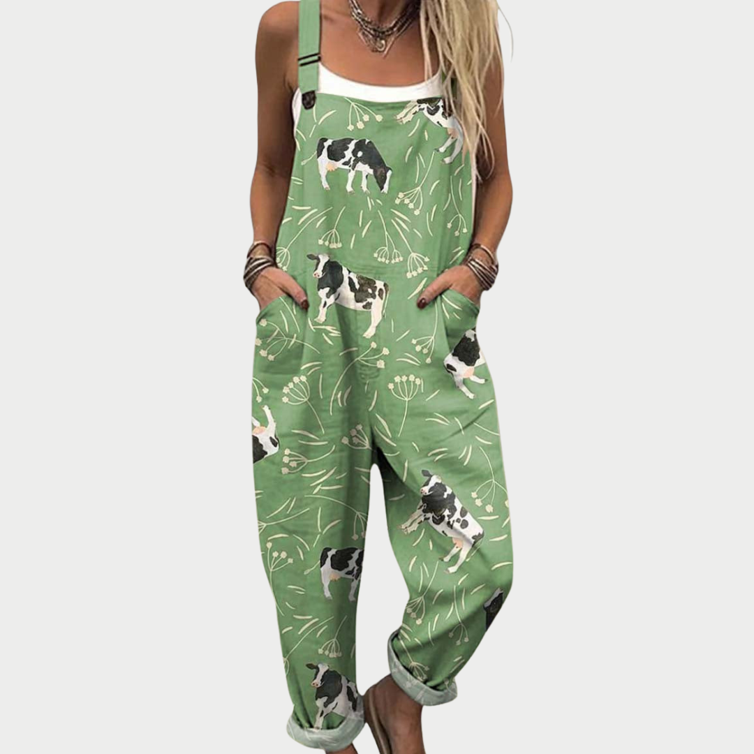 Judith | Bekväma Tryckta Overall