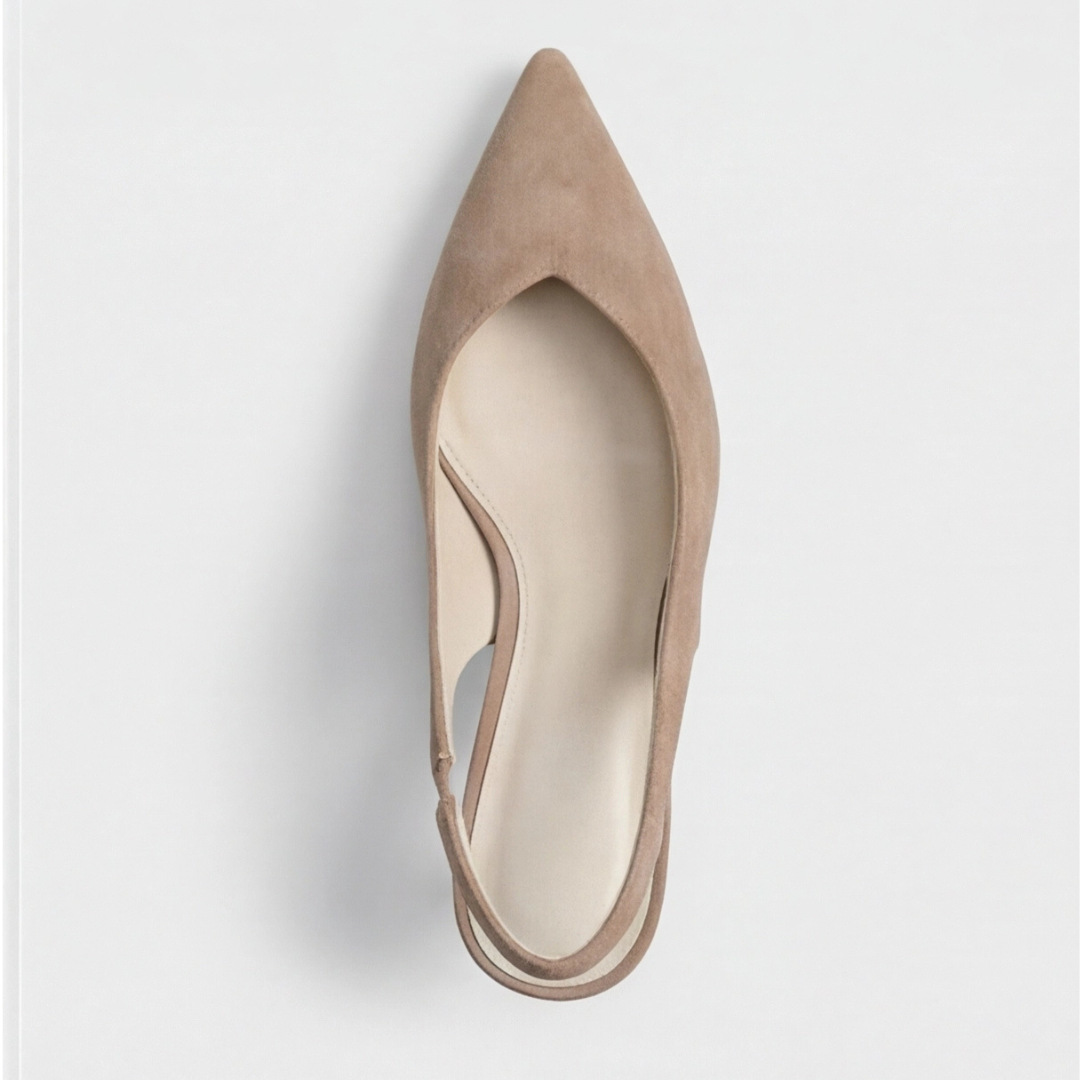 Giselle | Ortopediska Slingback Spetsiga Klackar