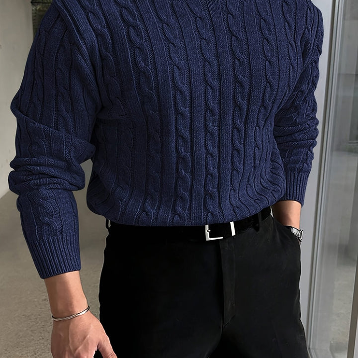 Preston | Twisted Cable Pullover Tröja
