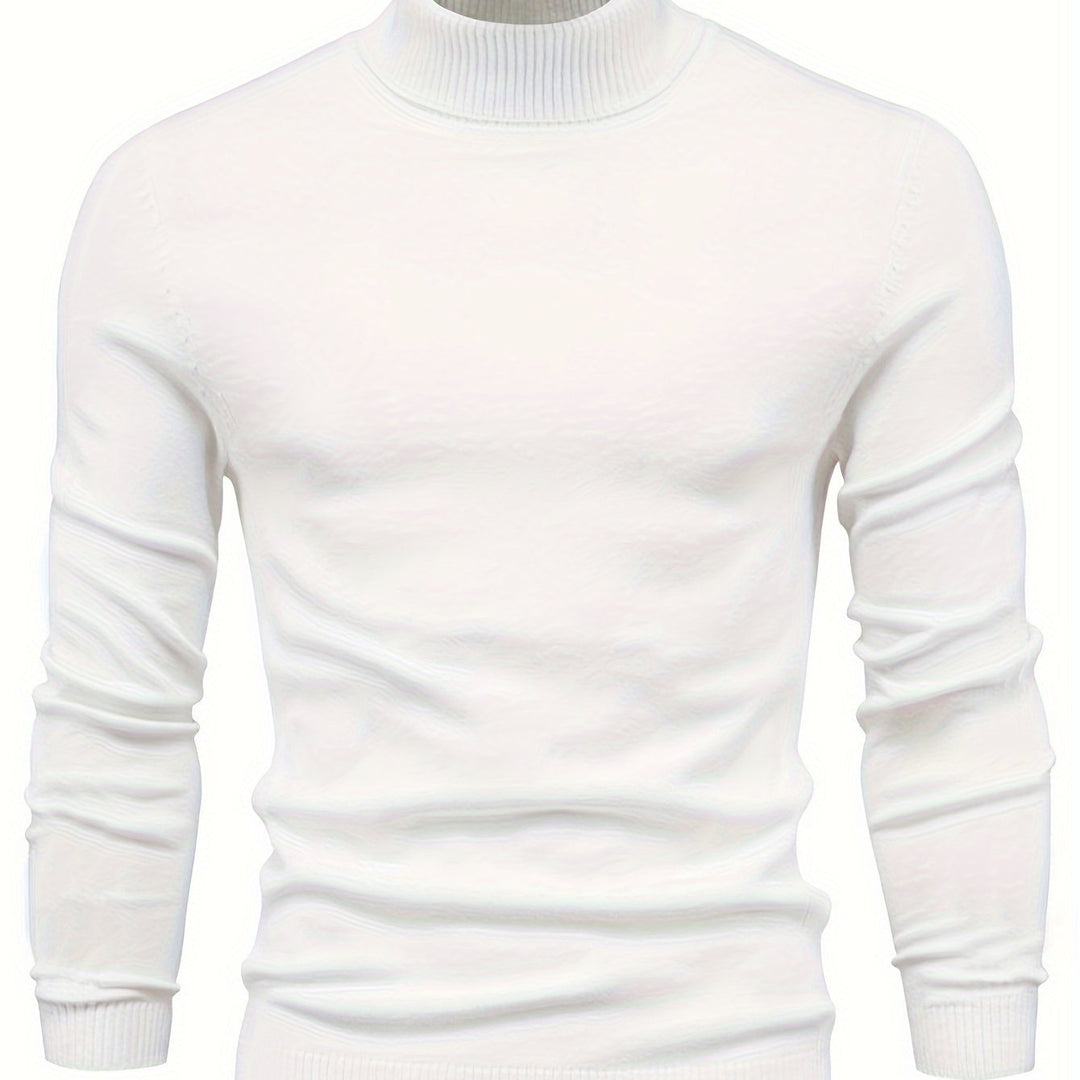 Malcolm | Klassisk Mock-Neck Tröja