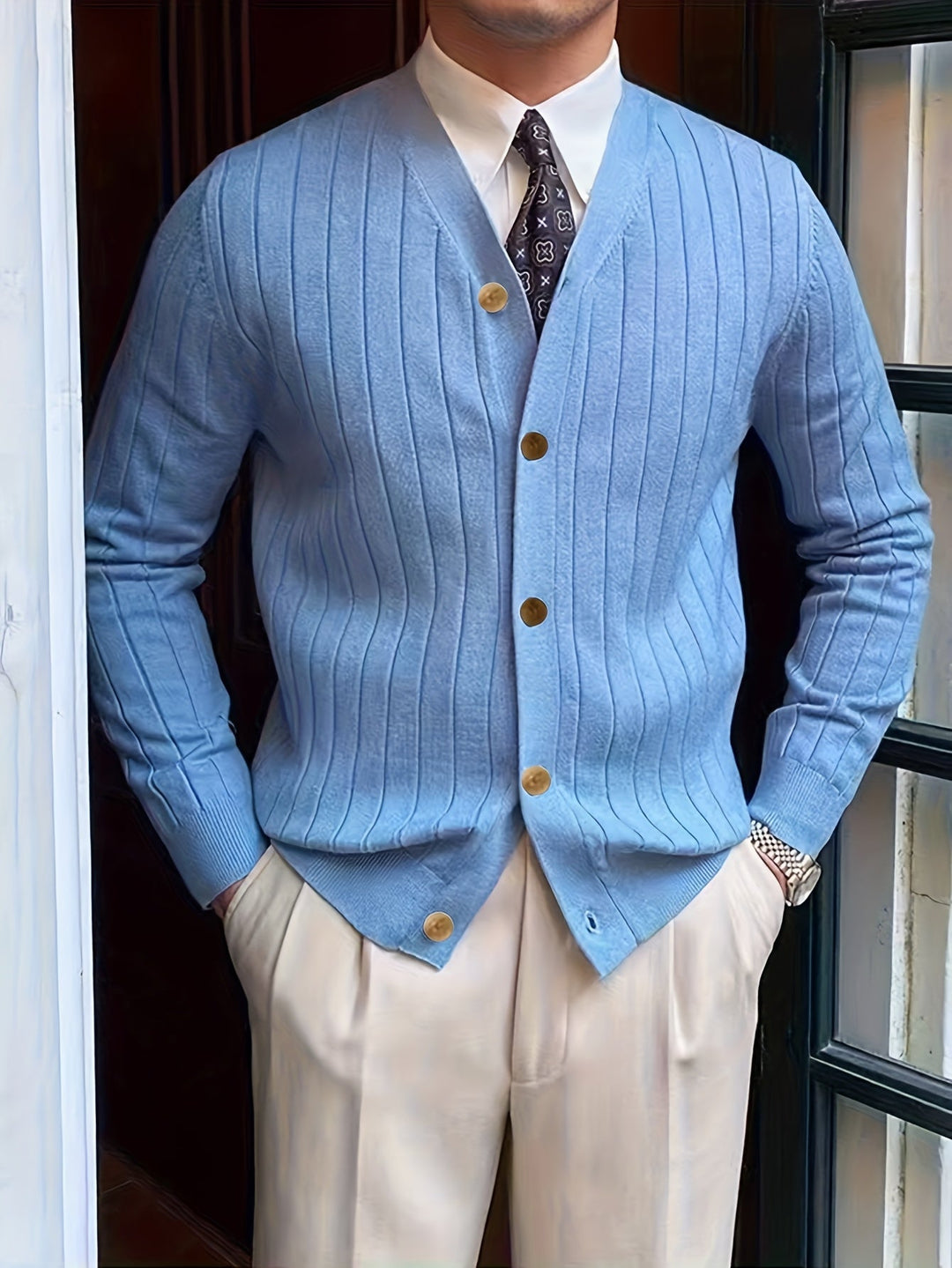 Oliver | Klassisk Knapp-up Cardigan