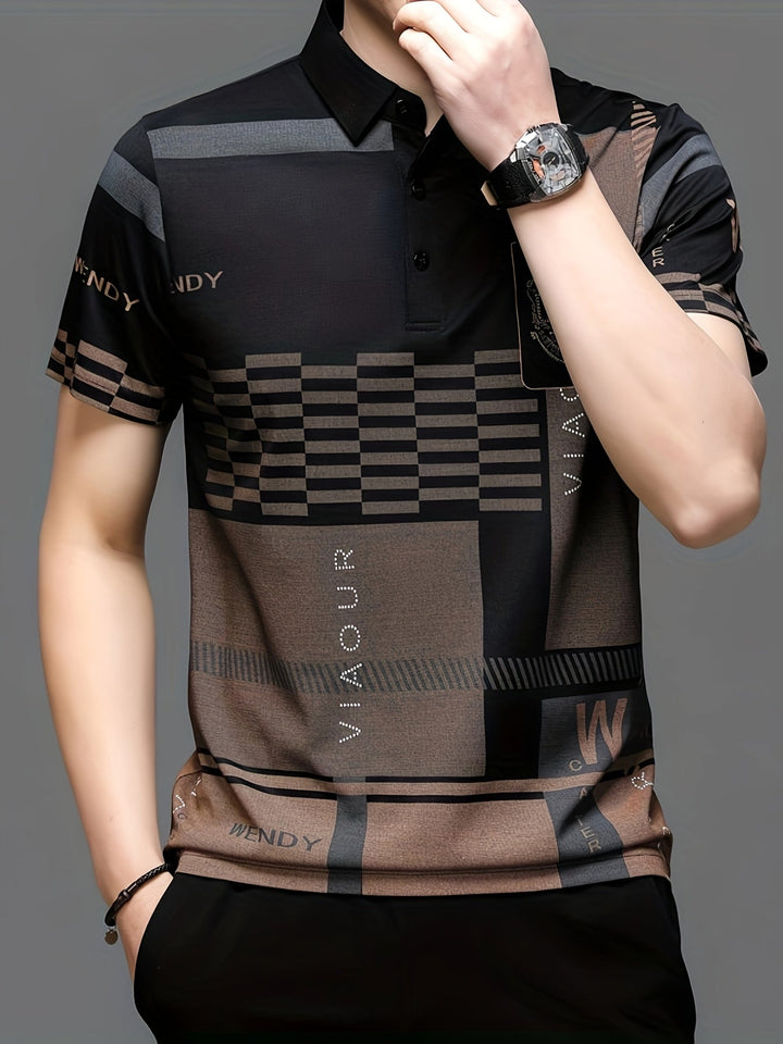 Nathaniel | Fins Colorblock Polo Skjorta