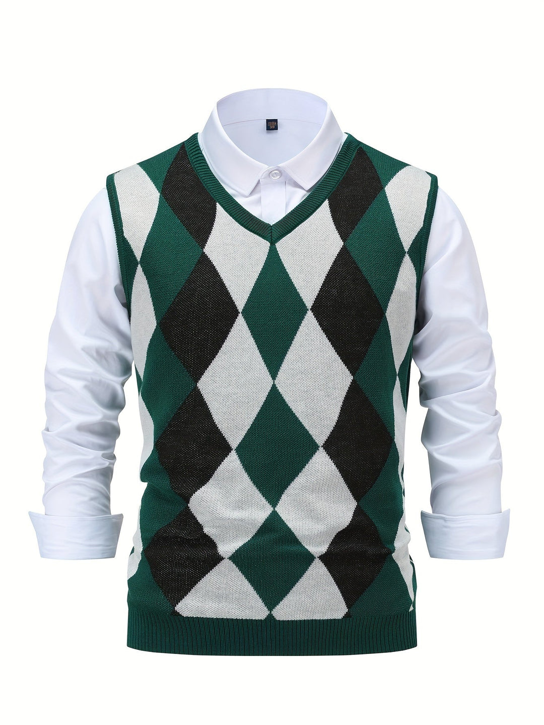 Chandler | Klassisk Argyle Tröja Väster