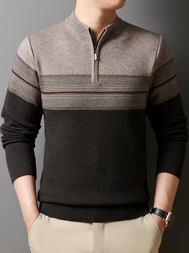 Oscar | Zip-Neck Tröja