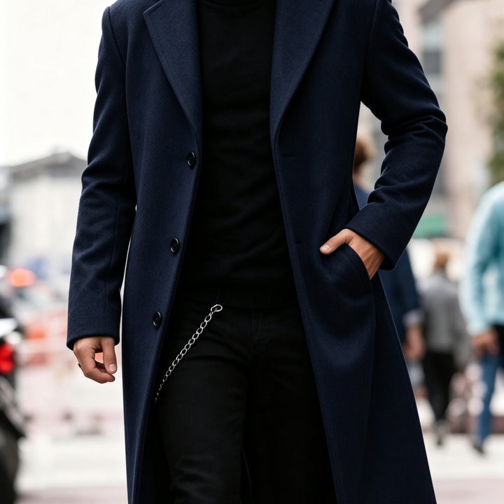 Chandler | Raffinerad Lång Trench Coat
