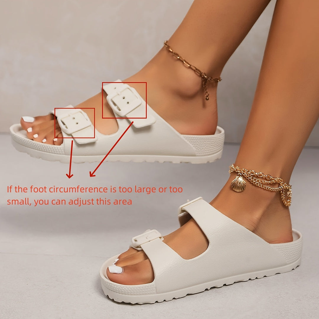 Simone | Dubbelspänne Komfort Sandaler