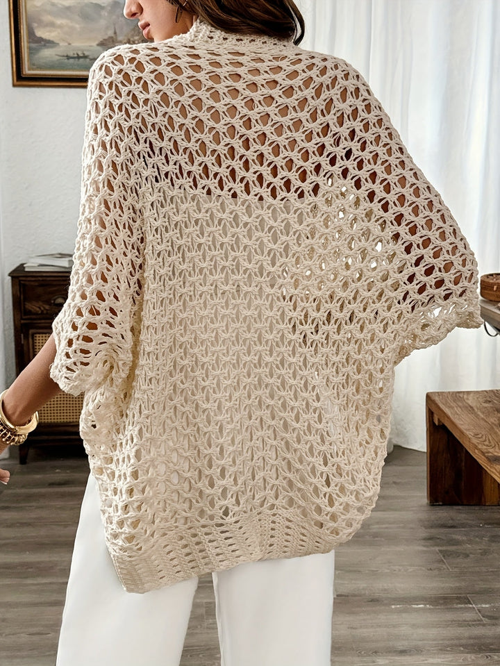 Susannah | Öppen Framsida Batwing Kofta
