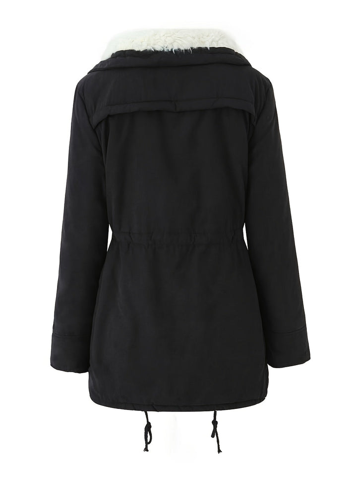 Carolyn | Mysig Huva Vinter Parka