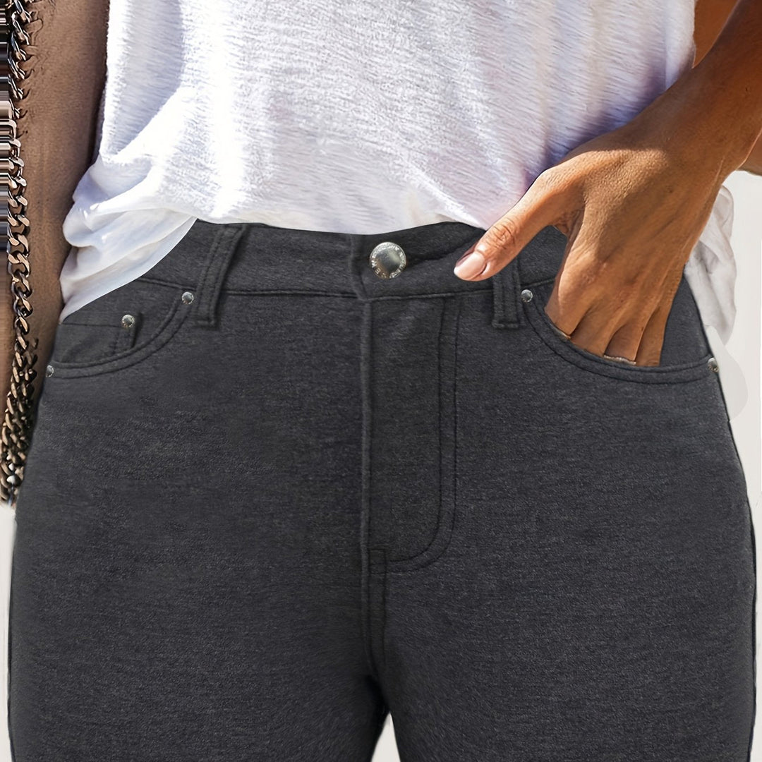 Joan | Högmidjade Skinny Jeans