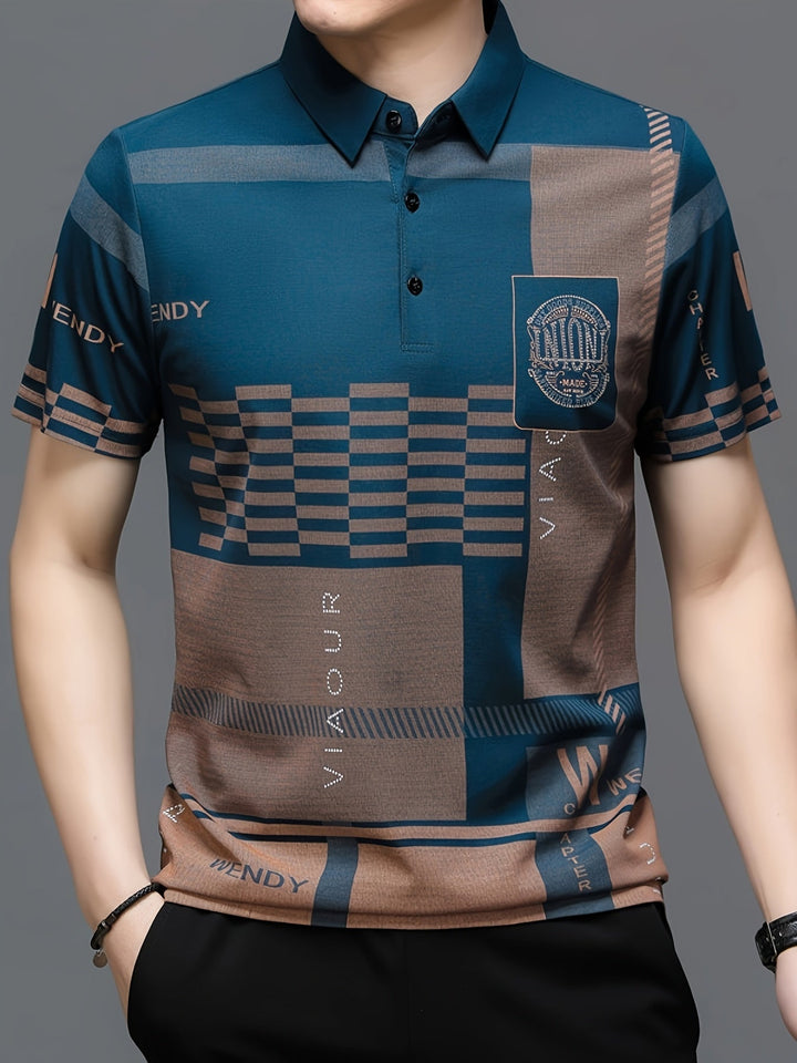 Nathaniel | Fins Colorblock Polo Skjorta