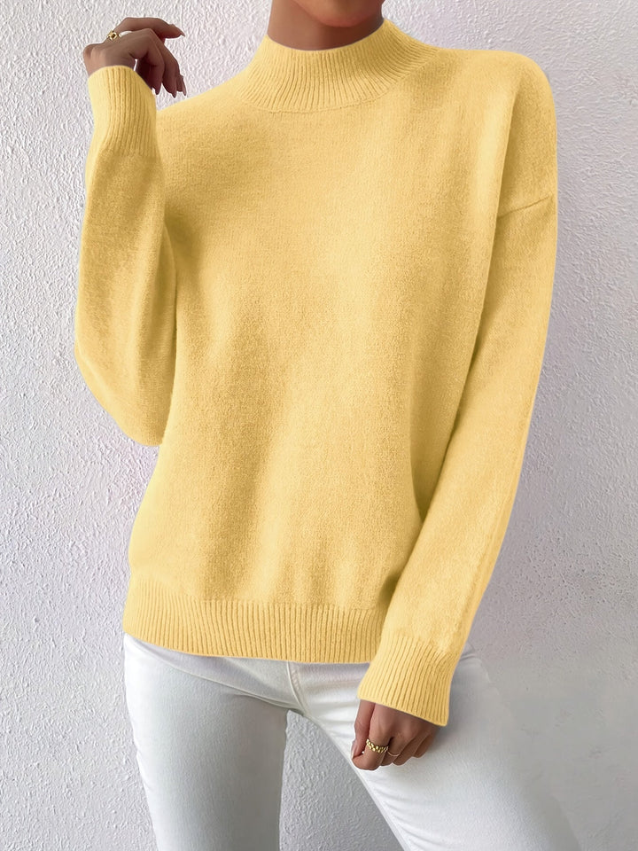 Lorelei | Förfinad Mock Neck Tröja