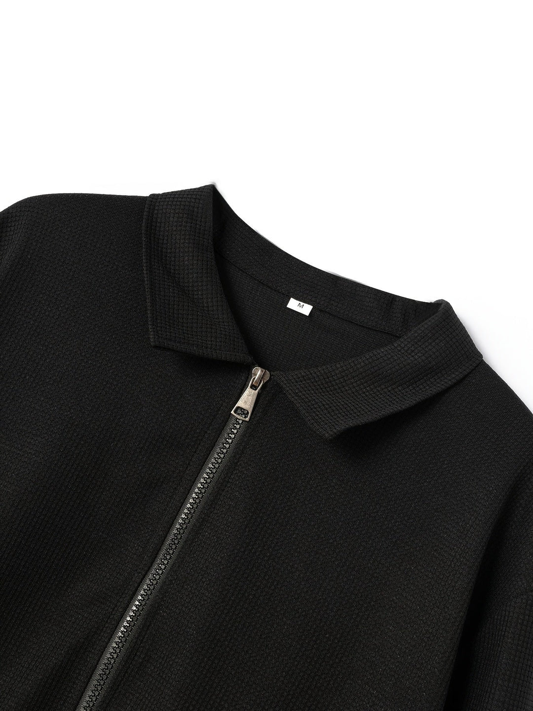 Cameron | Texturerad Zip Jacka