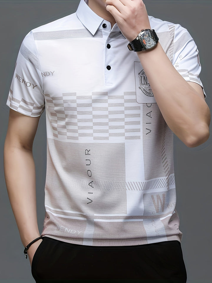 Nathaniel | Fins Colorblock Polo Skjorta