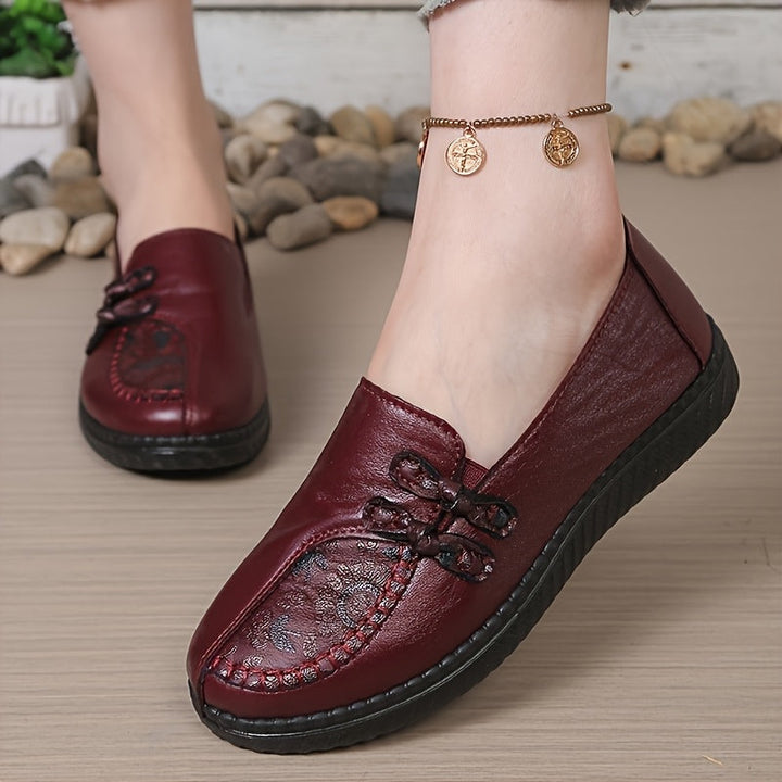Geraldine | Vadderade Slip-On Loafers