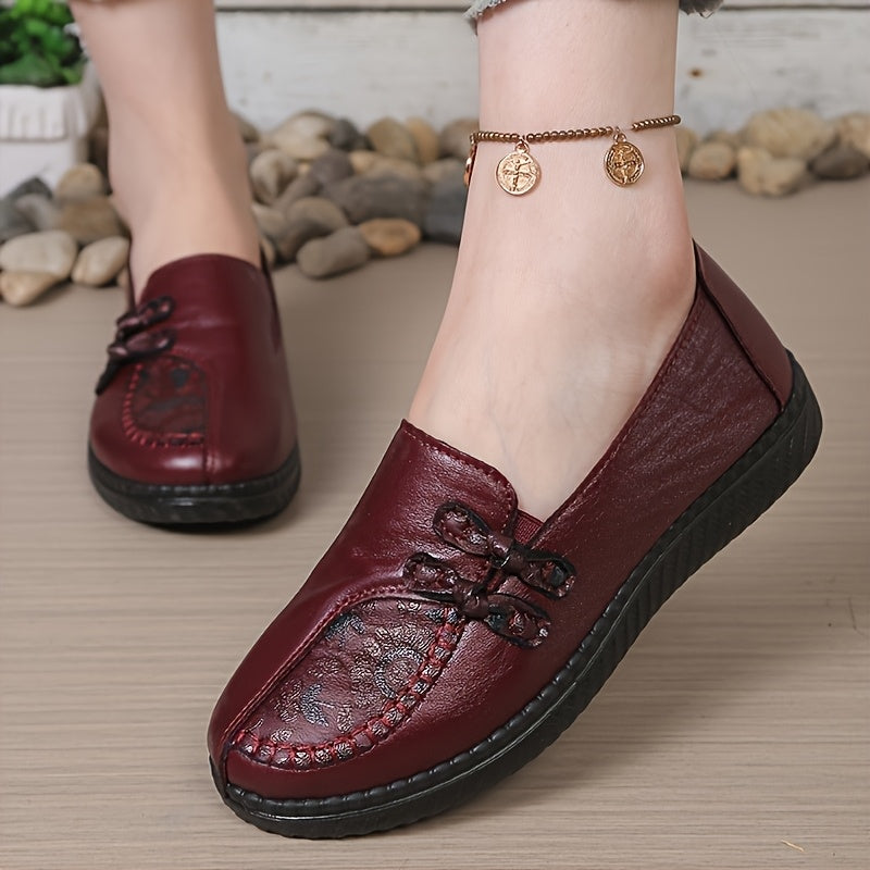 Geraldine | Vadderade Slip-On Loafers