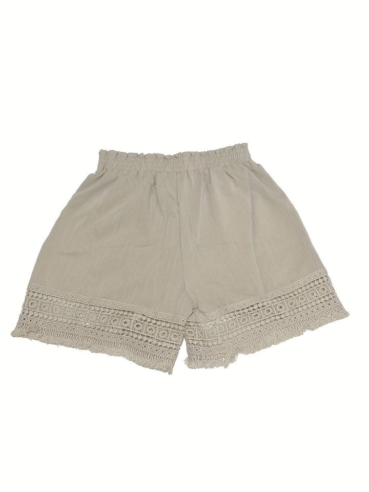 Rosmarin | Papperspåse Shorts med Spetskant