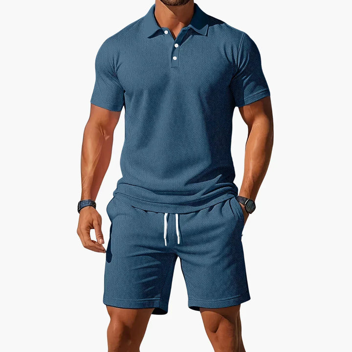 Connor | Sommar Polo &amp; Shorts Set